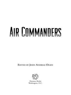 cover image of Air Commanders